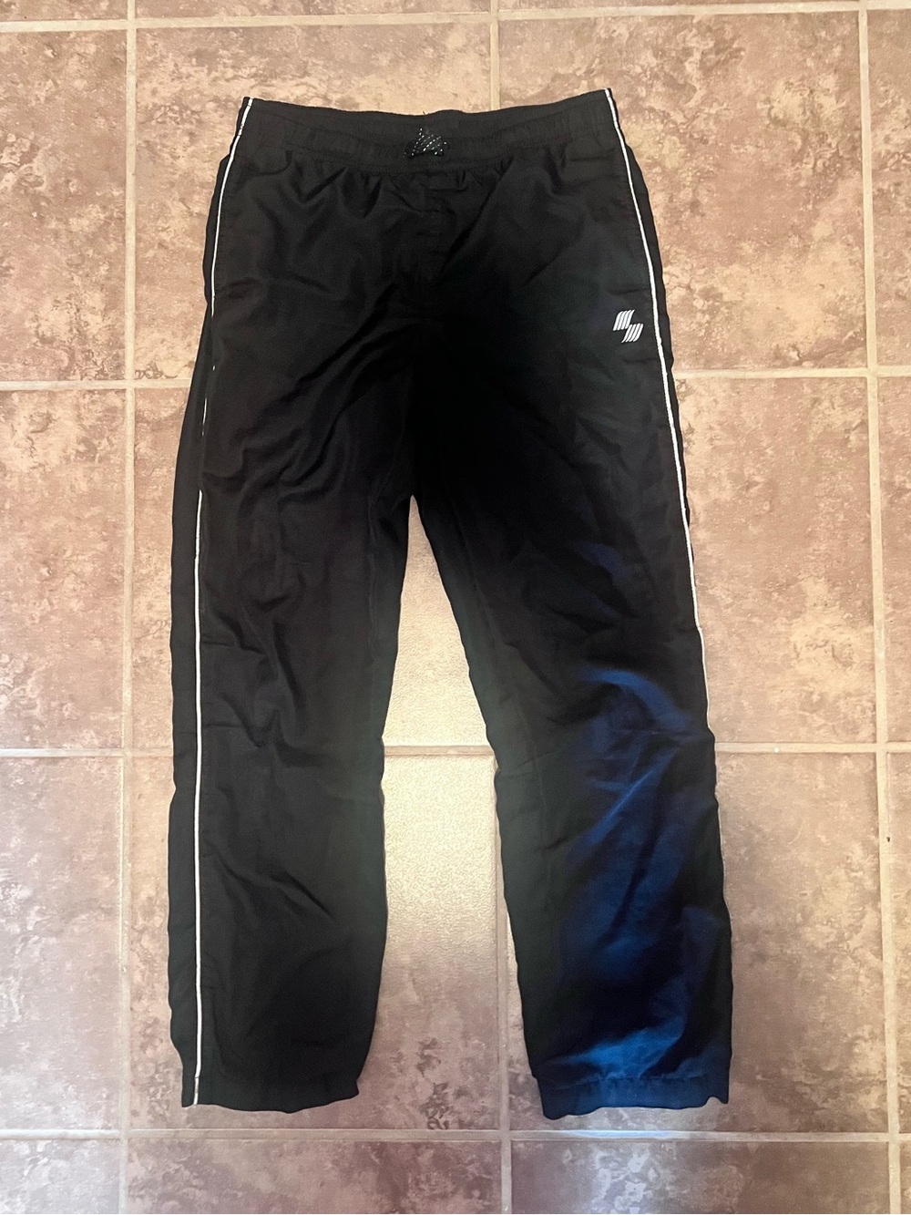 Black Kids Casual Track Pants - Athletic Comfort